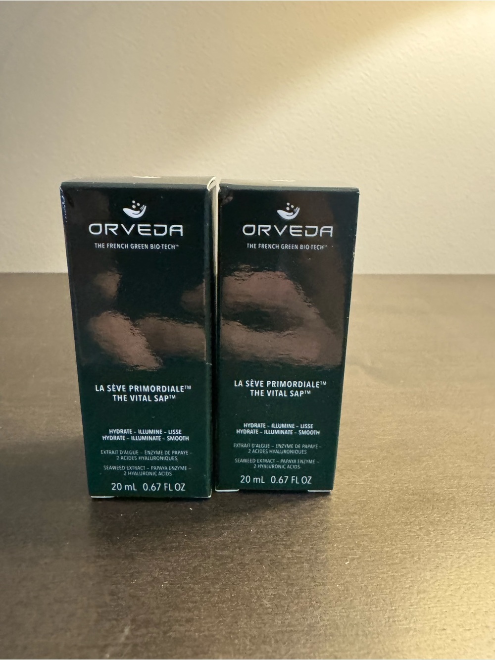 Orveda The Vital Sap .67 oz 20 ml Travel Size NIB X2